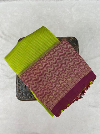 KANCHIPURAM SOFT SILK SAREE