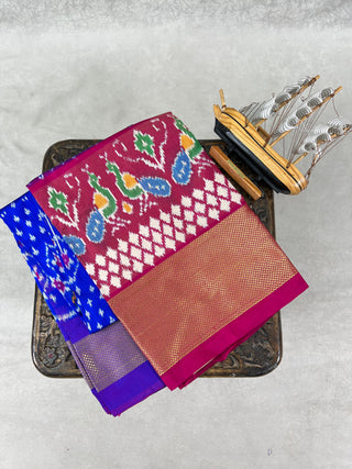 HANDLOOM POCHAMPALLY(IKAT) PURE SILK LEHENGA