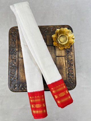 GADWAL COTTON KUTTU HANDLOOM SAREE