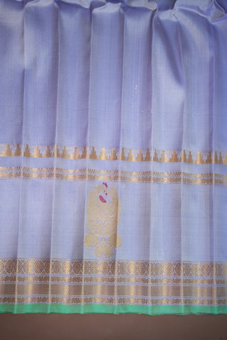 GADWAL PURE SILK GAP BORDER HANDLOOM SAREE