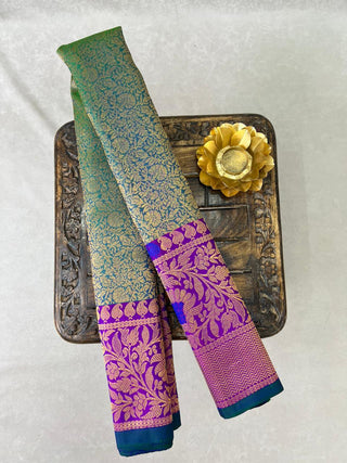 GADWAL PURE SILK HANDLOOM BROCADE SAREE