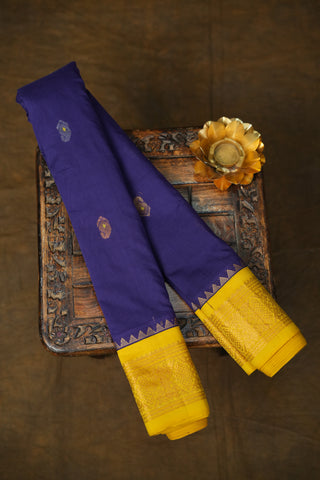 GADWAL PURE COTTON SMALL BORDER SAREE