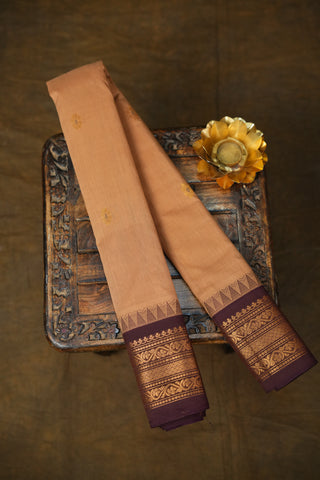 GADWAL PURE COTTON SMALL BORDER SAREE