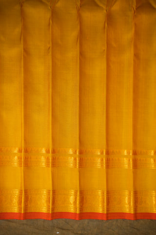 GADWAL PURE SILK GAP BORDER HANDLOOM SAREE