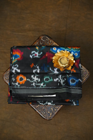 POCHAMPALLY IKKAT PURE SILK HANDLOOM SAREE