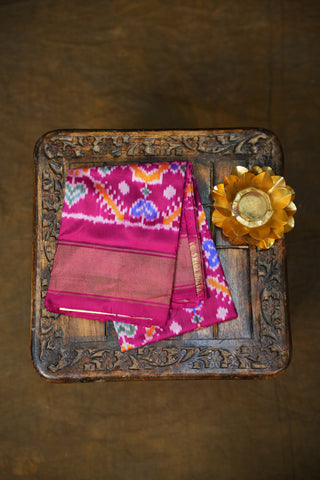 HANDLOOM POCHAMPALLY(IKAT) PURE SILK DUPATTAS