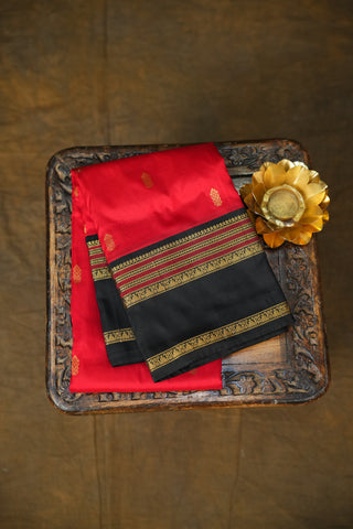 KANCHIPURAM PURE SILK SMALL BORDER SAREE