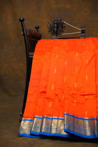 KANCHIPURAM PURE SILK SMALL BORDER SAREE