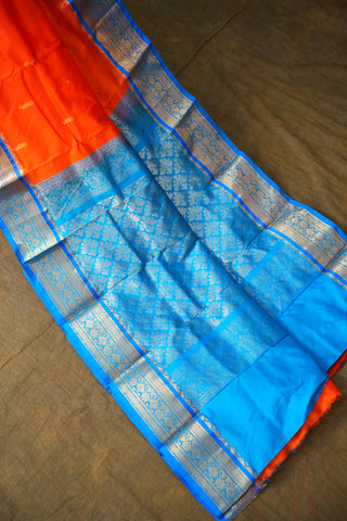 KANCHIPURAM PURE SILK SMALL BORDER SAREE