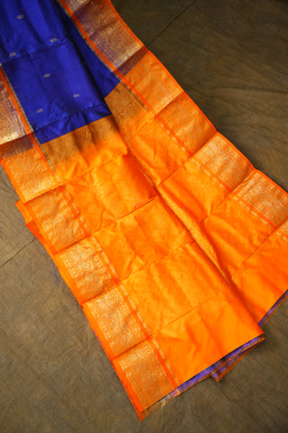 KANCHIPURAM PURE SILK SMALL BORDER SAREE