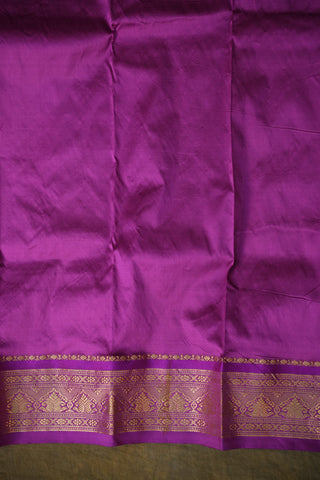 KANCHIPURAM PURE SILK SMALL BORDER SAREE