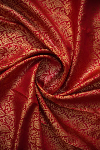 KANCHIPURAM PURE SILK BROCADE HANDLOOM SAREE