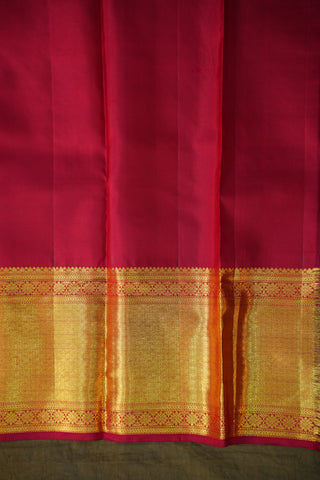 KANCHIPURAM PURE SILK BROCADE HANDLOOM SAREE