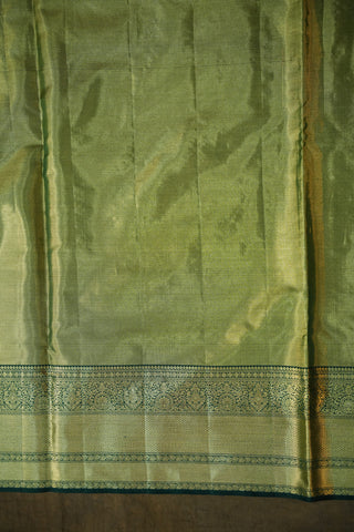 KANCHIPURAM PURE SILK TISSUE BROCADE SAREE