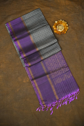 KANCHIPURAM PURE SOFT SILK SAREE
