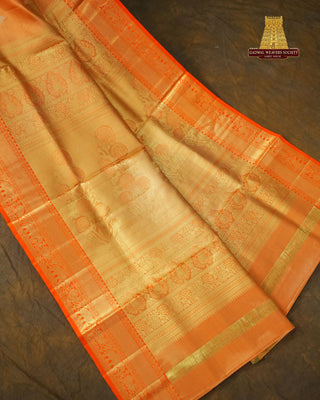 KANCHIPURAM PURE SILK TISSUE SAREE
