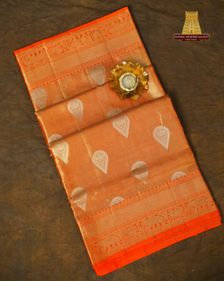 KANCHIPURAM PURE SILK TISSUE SAREE