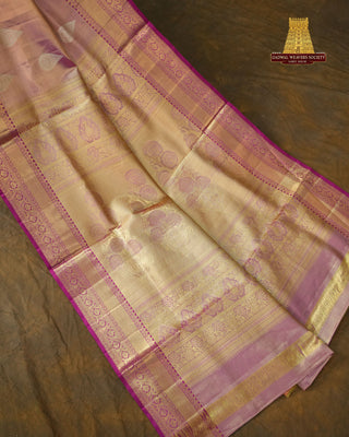 KANCHIPURAM PURE SILK TISSUE SAREE