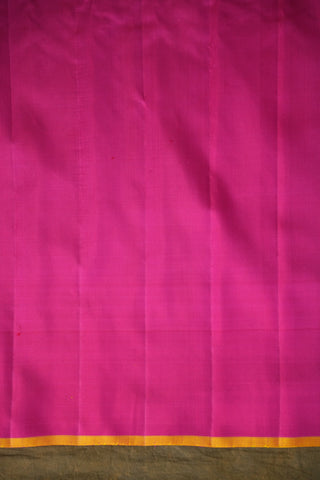 GADWAL PURE SILK PLAIN HANDLOOM SAREE