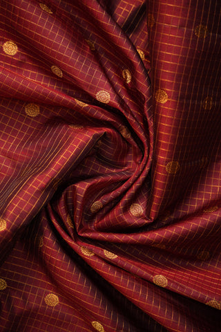 GADWAL PURE SILK CHECKS HANDLOOM SAREE