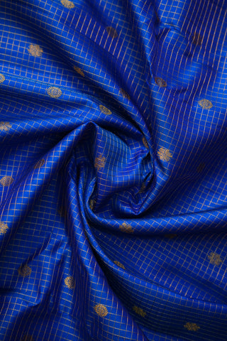 GADWAL PURE SILK CHECKS HANDLOOM SAREE