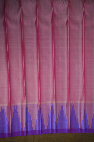GADWAL PURE SILK TEMPLE BORDER HANDLOOM SAREE
