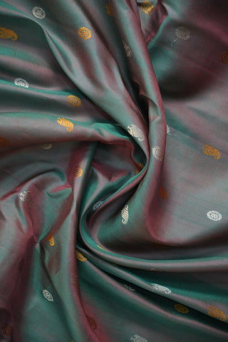 GADWAL PURE SILK TEMPLE BORDER HANDLOOM SAREE