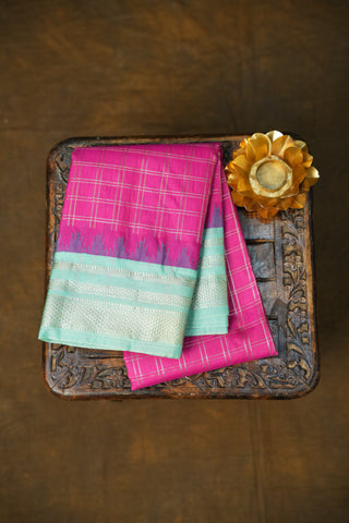 SEMI GADWAL SAREE