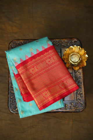 SEMI GADWAL SAREE